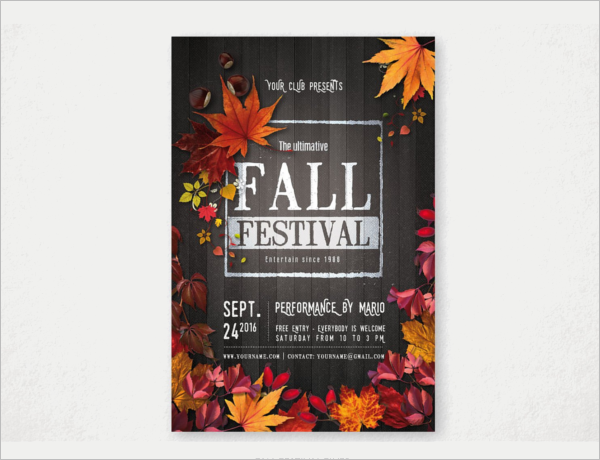 46+ Fall Flyer Templates Free PSD, Word Design Ideas