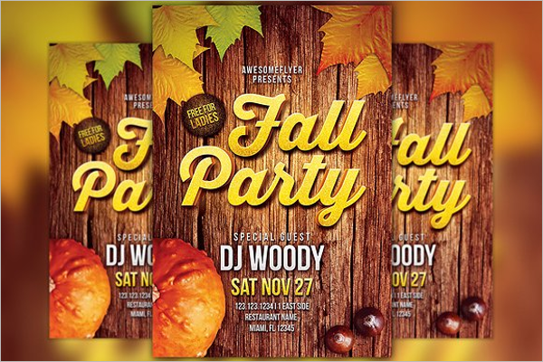 Fall Flyer Template Download