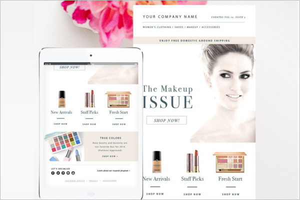 Fashionable Email Template