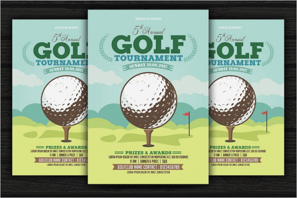GolfÂ Tournament Flyer Template