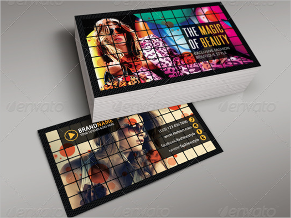 HD Fashion Business Card Template
