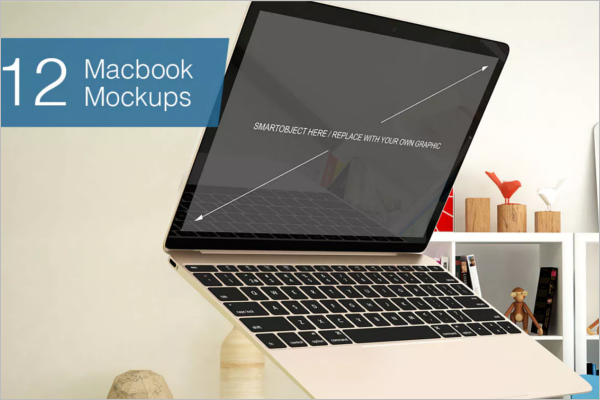 Laptop Mockup Elegant Design