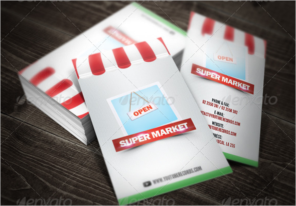 Latest Marketing Business Card Template