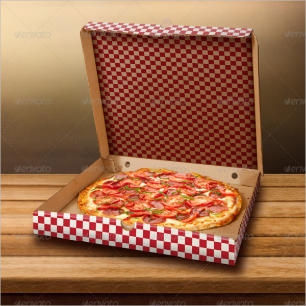 Latest Pizza Box Mockup