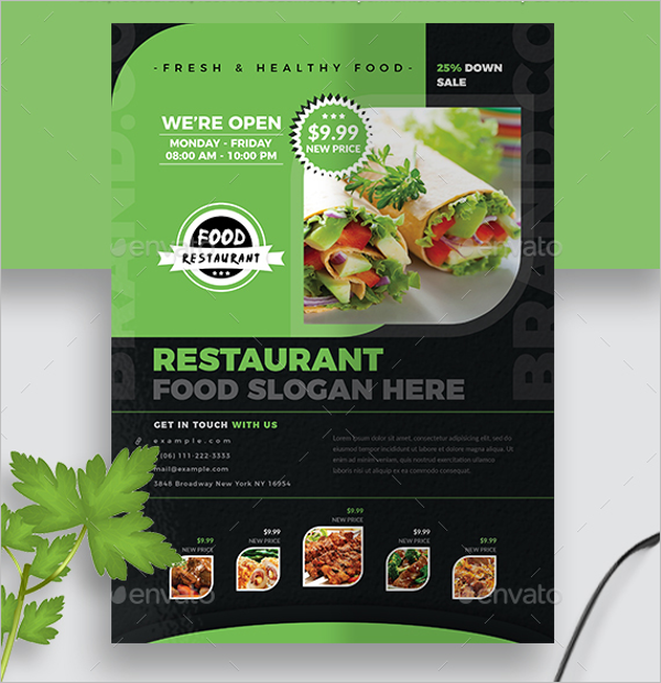 Latest Restaurant Flyer Design