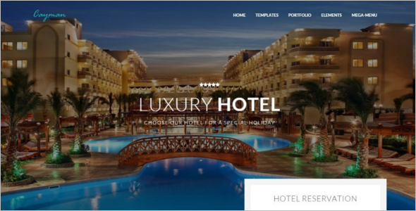 Luxury Hotel Bootstrap Theme