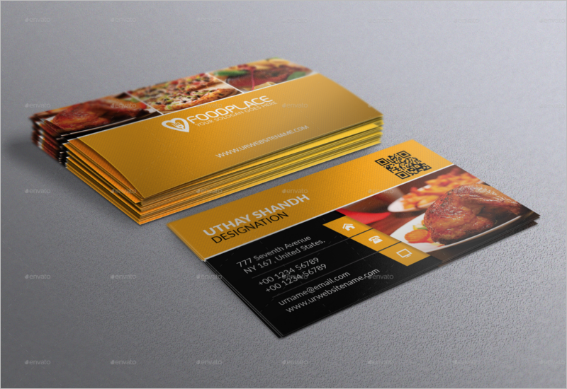 Mexican Restaurant Business Card Template