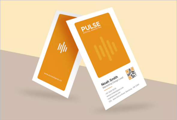 Minimal Marketing Business Card Template