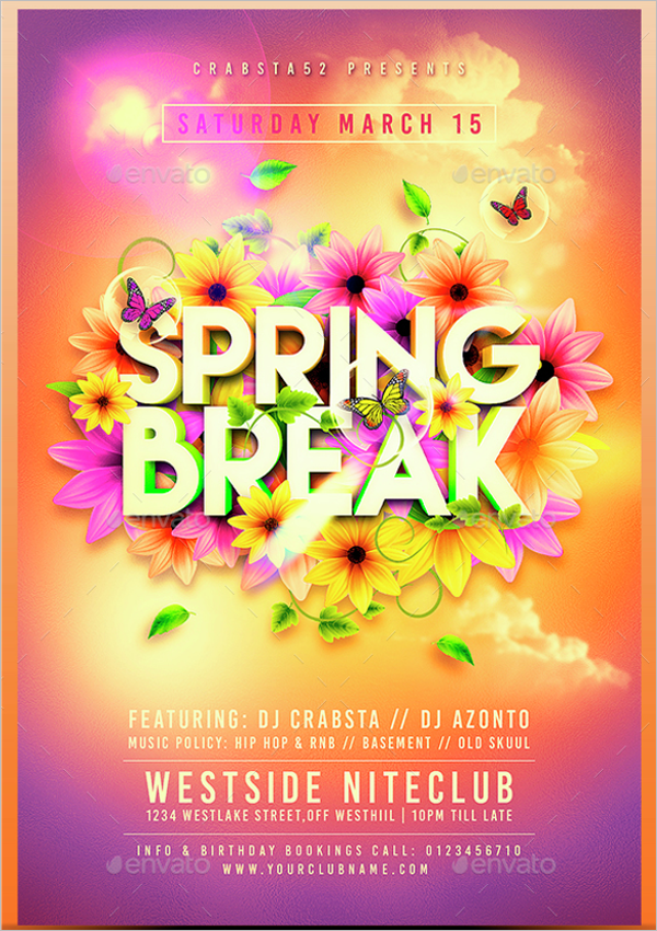 43+ Spring Flyer Templates Free PSD, Word Design ideas