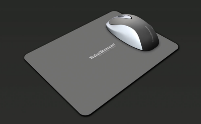 Mouse Pad Mockup Free PSD Design