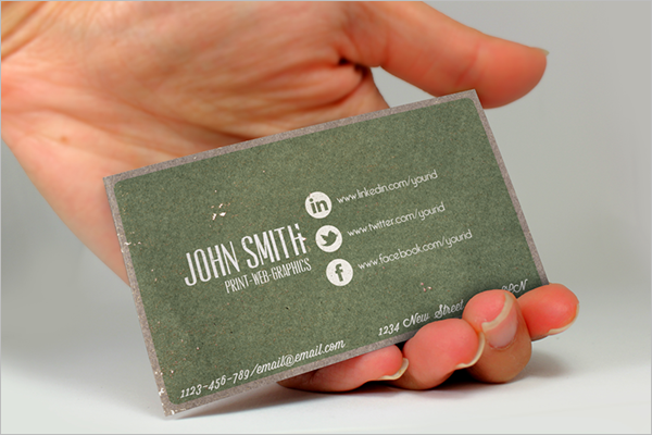 Networking Business Card Free Design