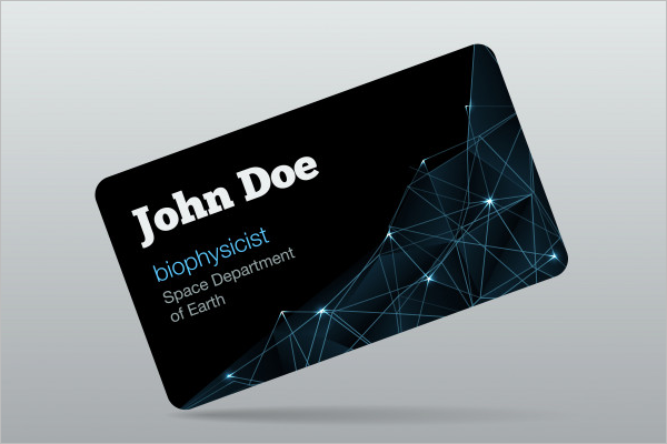 Networking Business Card Free Vector Design