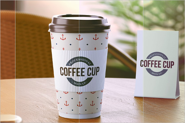 Paper Coffee Cup Mockup Design