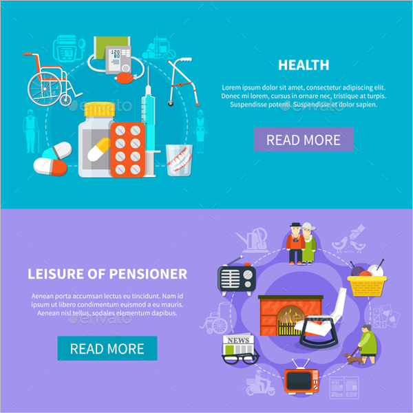 Pension Party Banner Design