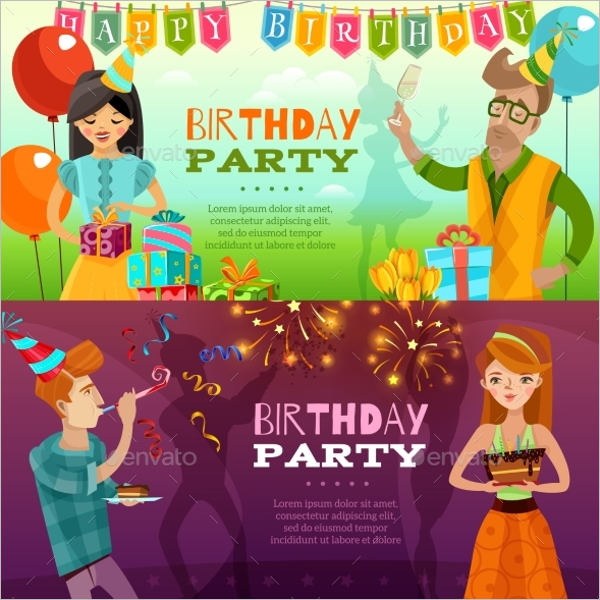 Personalized Birthday Banner Template