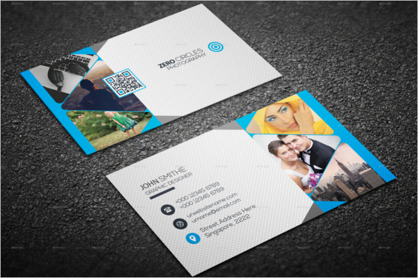 Photography Business Card Photoshop Design