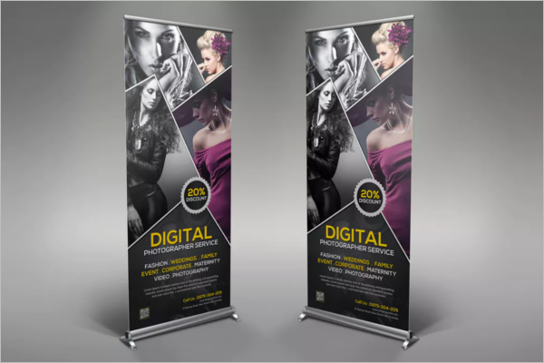 Photography Rollup Banner Design