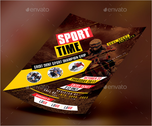 Photoshop Sports Event Flyer Template