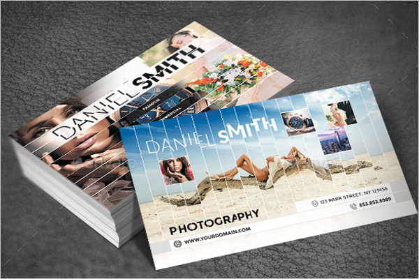 Photrealistic Photography Business Card Design