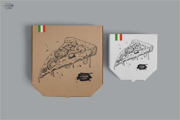 Pizza Box Mockup Download