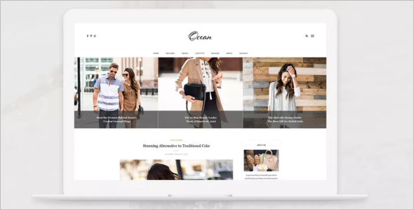 50+ Blog Design Templates PSD Free Website Themes | Creativetemplate