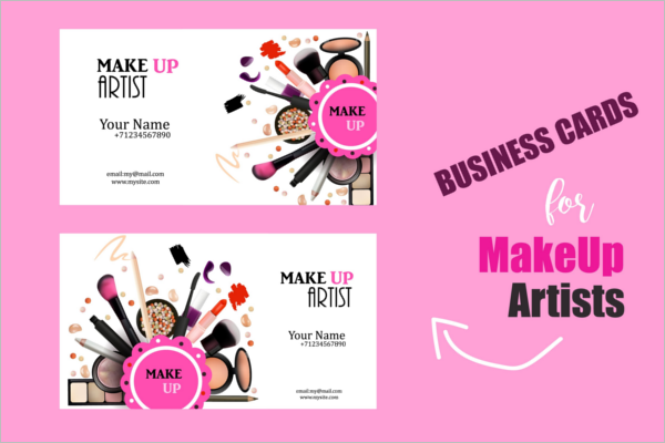 Printabe Artistic Business Card Design