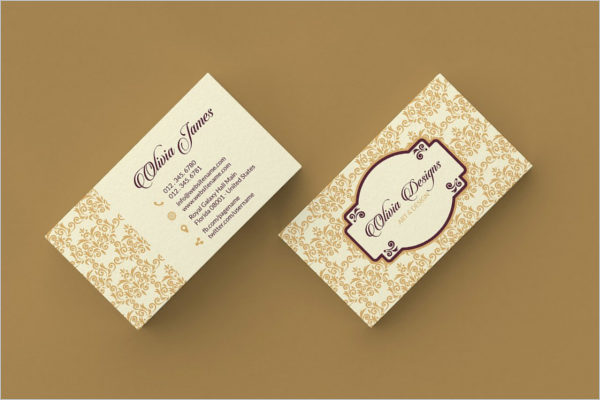 Professional Vintage Business Card Template
