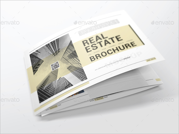 Real Estate A4 Brochure Mockup Design