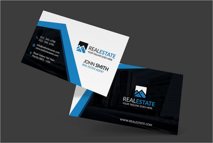 Real Estate Business Card Design