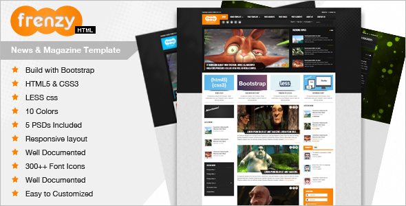 Responsive Bootstrap Template