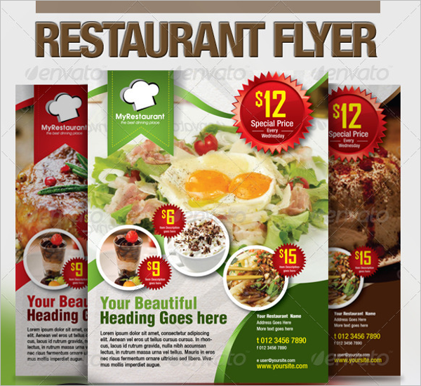 Restaurant Promotional Flyer Design