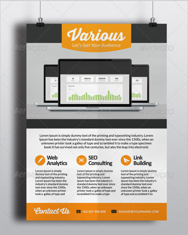SEO Consultancy Flyer Template