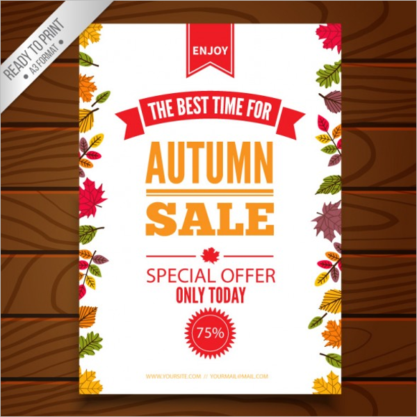Sample Fall Flyer Template