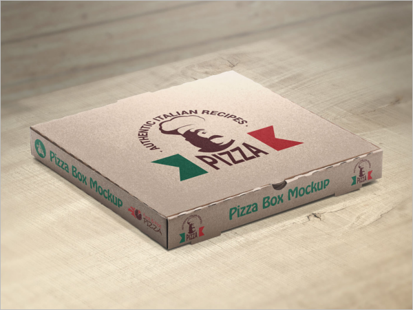 SampleÂ Pizza Box Mockup Design