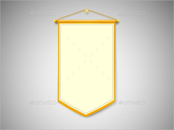 Simple Pennant Banner Template