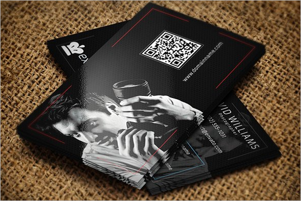 Simple Photography Business Card Design