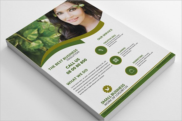 Small Business Flyer Template PSD