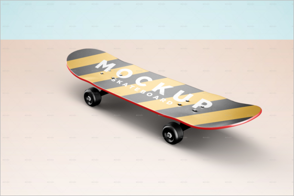 SmartÂ Skateboard Mockup Design
