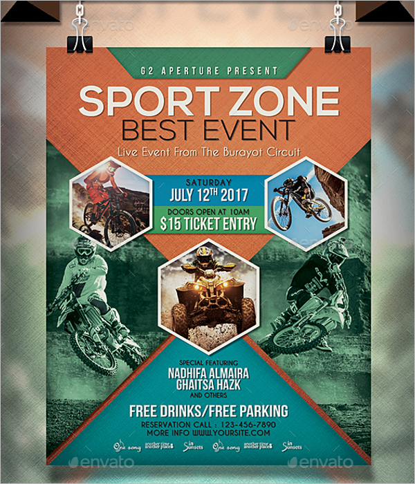 Sports Event Flyer Template Word