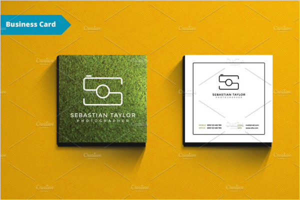 Square Business Card Blog