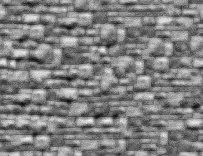 Stone Wall 3D Texture Design