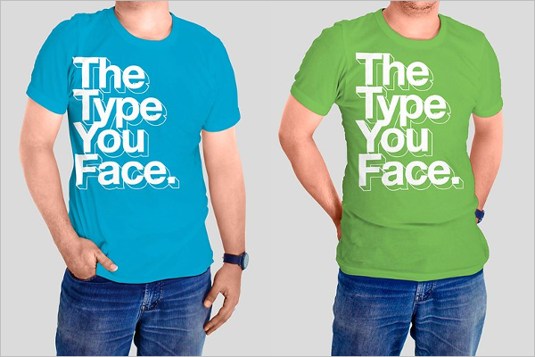 T-Shirts Mockup PSD Design