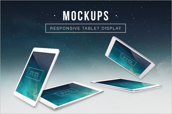 Tablet Device Mockup Design