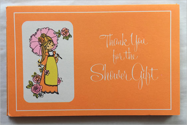 Thank You Gift Card Template