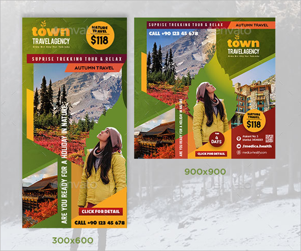 Travel Banner Template
