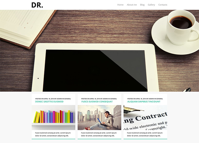  Personal Pages Joomla Template