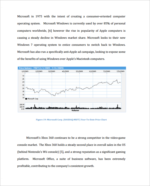 Analysis Document For Stock Market
