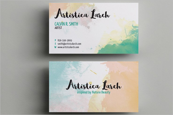 Artistic Business Card Design
