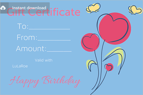 20+ Birthday Certificate Templates Free Download