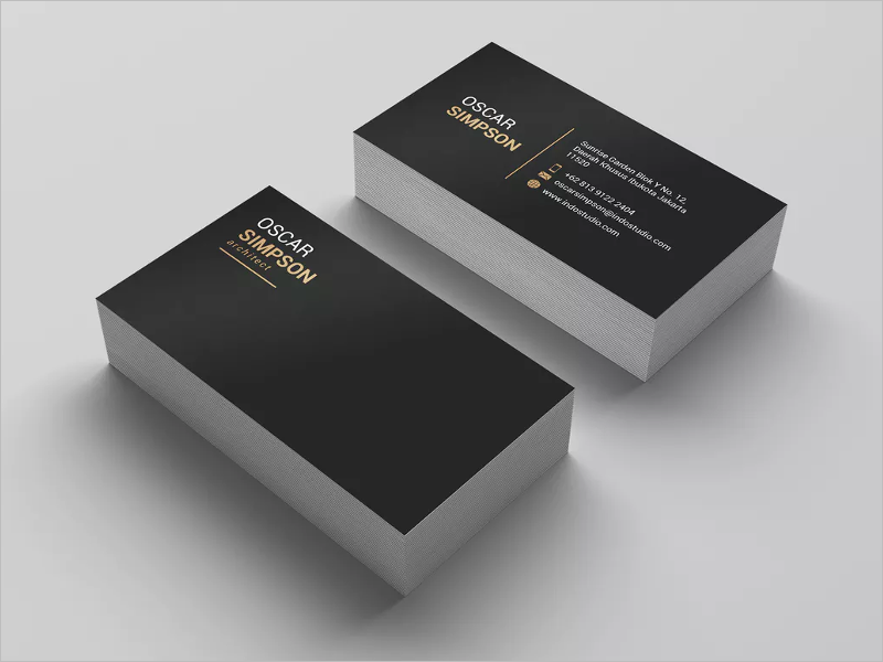 Branding Architect Business Card Template